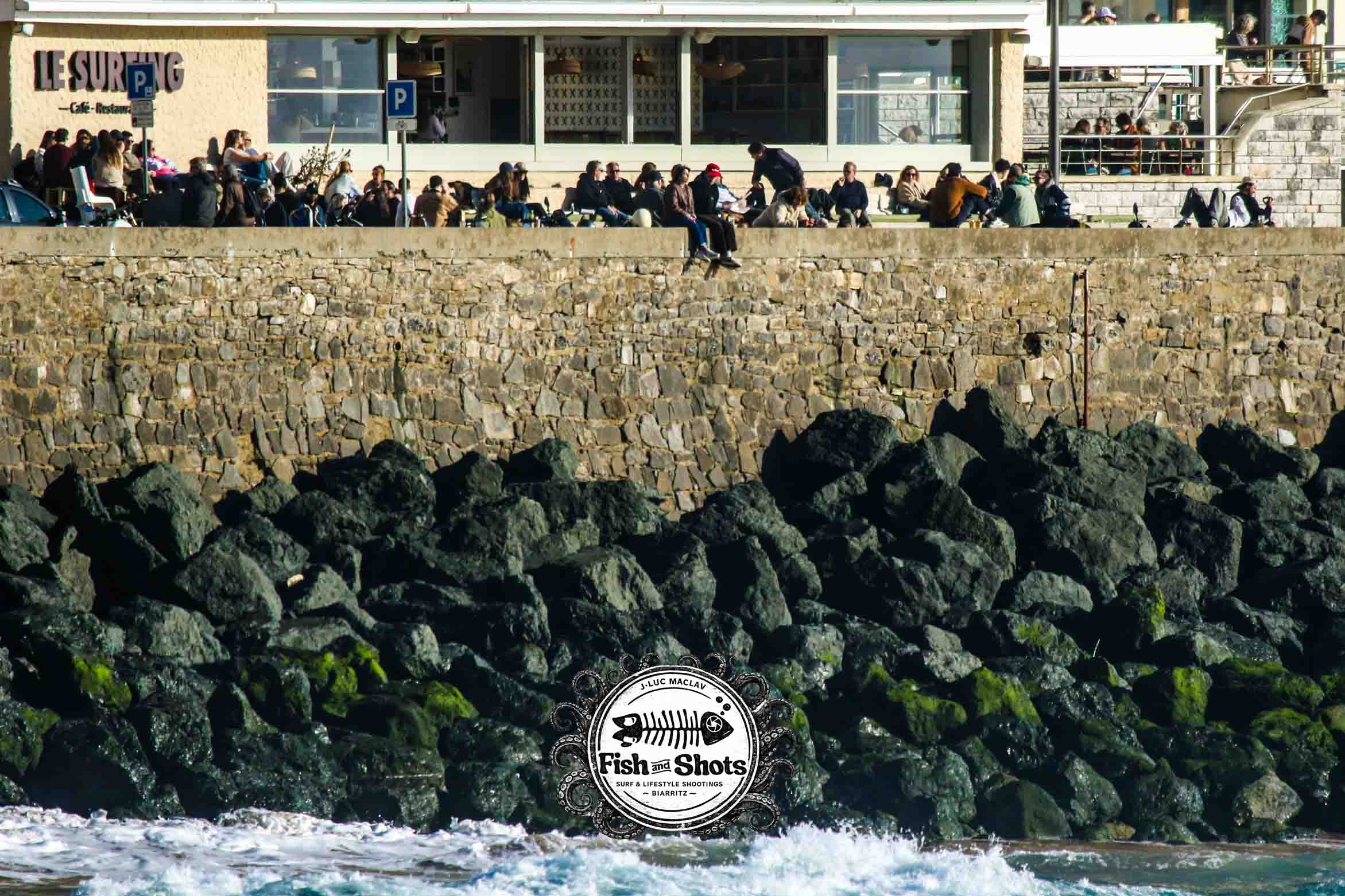 La Cote des basques, par Fish & Shots (Jean-Luc Macharé Lavini)