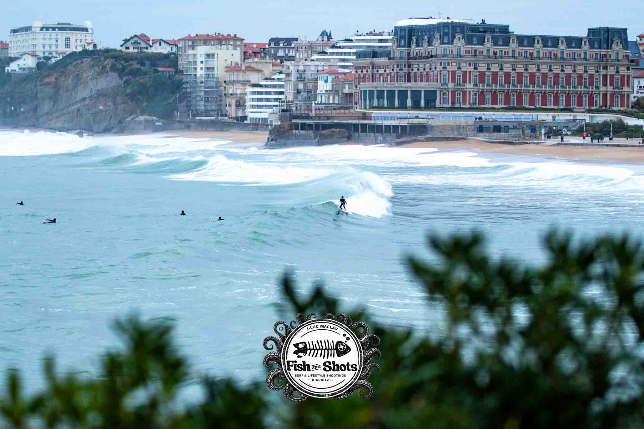 La Cote des basques, par Fish & Shots (Jean-Luc Macharé Lavini)